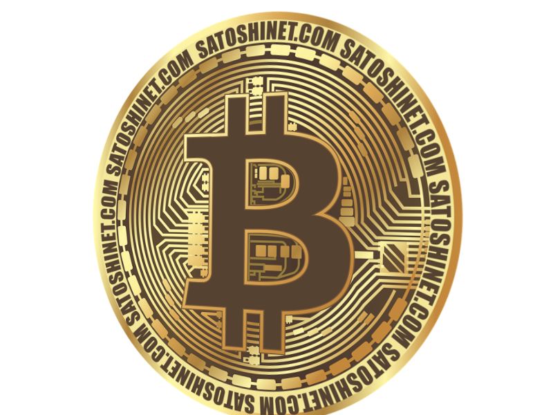 logo bitcoin satoshi cripto valuta