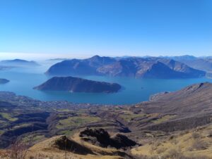 punta almana panorama lago d'Iseo